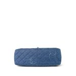 20B Blue Denim Quilted CC Single Flap Jumbo SHW - Image 9