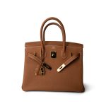 Birkin 30 Gold Togo Gold Plated U Stamp - Image 11