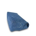 20B Blue Denim Quilted CC Single Flap Jumbo SHW - Image 4