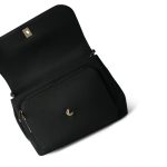 Black Caviar Quilted Business Affinity Large Flap Light Gold Hardware - Image 12