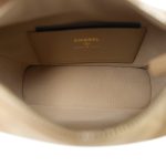 25A Dark Beige Caviar Quilted Métiers D’Art Clutch With Chain LGHW - Image 11