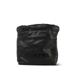 Black Caviar Quilted Mini 22 Bag Black/Aged Gold Hardware