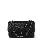 Black Caviar Quilted Jumbo Classic Flap SHW - Image 16