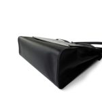 Herbag Zip PM 31 Black and Ecru Toile H Berline Vache Hunter Palladium Plated Z Stamp - Image 8