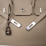 Birkin 30 Trench Togo Palladium Plated U Stamp - Image 10