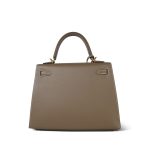 Kelly 25 Sellier Etoupe Veau Epsom Gold Plated Z Stamp - Image 16