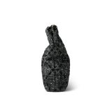 22K Black Ecru Tweed Quilted 22 Hobo Bag Medium Aged Gold Hardware - Image 3