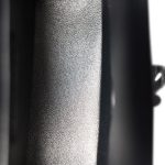 Black Caviar Quilted Mini Square Flap Ruthenium Hardware - Image 12