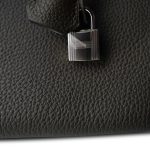 Birkin 25 Vert De Gris Togo Palladium Plated Y Stamp - Image 11