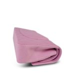 22S Pink Caviar Quilted Medium Classic Flap Light Gold Hardware - Image 8