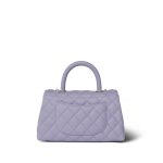 21K Lilac Caviar Quilted Small Coco Handle LGHW - Image 4