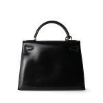 Kelly Sellier 28 Black Box Calfskin Gold Plated (L) Stamp - Image 9