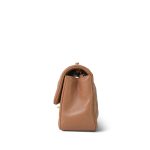 18S Dark Beige Caviar Quilted Mini Rectangular Flap LGHW - Image 2