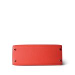 Kelly 28 Rose Texas Veau Epsom Leather Palladium Plated Y Stamp - Image 9