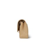 Beige Clair Caviar Quilted Medium Classic Flap Gold Hardware - Image 2