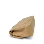 Light Beige Lambskin Quilted Classic Flap Small Gold Hardware - Image 12