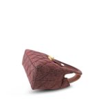 Pink Denim Nano Kelly Shopper Aged Gold Hardware - Image 8