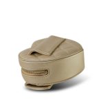 22S CC In Love Metallic Gold Lambskin Heart Zipped Belt Bag LGHW - Image 8