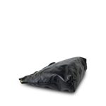 Black Calfskin Quilted 22 Hobo Bag Medium Aged Gold Hardware - Image 14