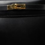 Vintage Kelly 28 Black Box Calfskin Gold Plated - Image 14