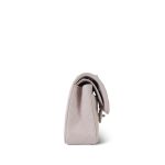 21B Lilac Lambskin Quilted Classic Flap Small Silver Hardware - Image 4