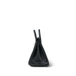 Birkin 25 Black Epsom Gold Plated R Square Stamp - Image 7