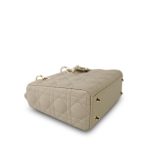 Christian Dior My ABC Lady Dior Light Beige Cannage Lambskin Small - Image 15