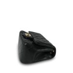 21P Black Lambskin Quilted Mini Square Flap LGHW - Image 8