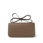 Constance Elan Etoupe Epsom Palladium Plated K Stamp - Image 2