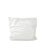 White Calfskin Quilted 22 Hobo Bag Medium Black/Aged Gold Hardware - Image 8