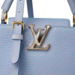 Louis Vuitton Taurillon Summer Stardust Capucines BB Lilac Purple - Image 17