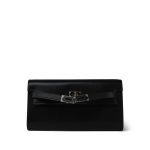 Kelly Wallet To Go Black Chamkila Electrum Plated W Stamp - Image 3