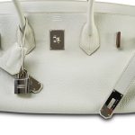 Shoulder Birkin 42 Gris Perle Clemence Palladium Plated [O] Stamp - Image 17