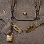 Birkin 30 Etoupe Togo Gold Plated A Stamp - Image 18