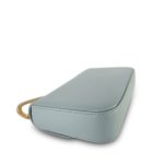 Celine Ice Blue Shiny Calfskin Claude Chain Shoulder Bag Light Gold Hardware - Image 14