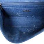 20B Blue Denim Quilted CC Single Flap Jumbo SHW - Image 8