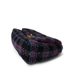 22K Multicolor Tweed Quilted 19 Flap Mixed Hardware Small - Image 7