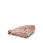 22A Metallic Pink / Rose Calfskin Quilted 22 Small Hobo Bag - Image 7
