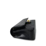 Black Caviar Quilted Small Classic Flap Gold HW - Image 7