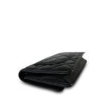 Black Lambskin Quilted Coco Charms Wallet on Chain WOC Light Gold Hardware - Image 12