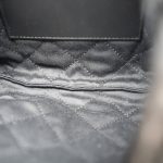 Black Caviar Quilted Mini 22 Bag Black/Aged Gold Hardware - Image 12