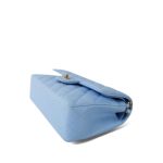 23P Light Blue Caviar Quilted Classic Flap Small Light Gold Hardware - Image 5