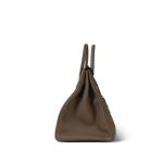 Birkin 35 Etoupe Veau Togo Gold Plated A Stamp - Image 12
