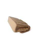 Vintage Light Beige Lambskin Quilted Classic Flap Small GHW - Image 6