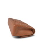 22S Caramel Lambskin Quilted Medium Classic Flap LGHW - Image 6