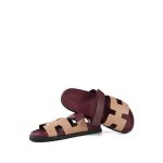 Chypre Sandals Beige Perlino/Rouge H Size 41 - Image 6