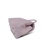 22P Light Pink Caviar Quilted Small Coco Handle LGHW - Image 8