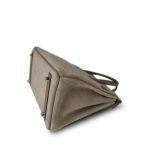 Birkin 25 Etoupe Swift and Grizzly Palladium Plated U Stamp - Image 15