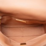 21K Caramel Lambskin Quilted 19 Flap Small Mixed Hardware - Image 13