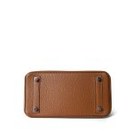 Birkin 25 Gold Clemence Palladium Plated [M] Stamp - Image 3